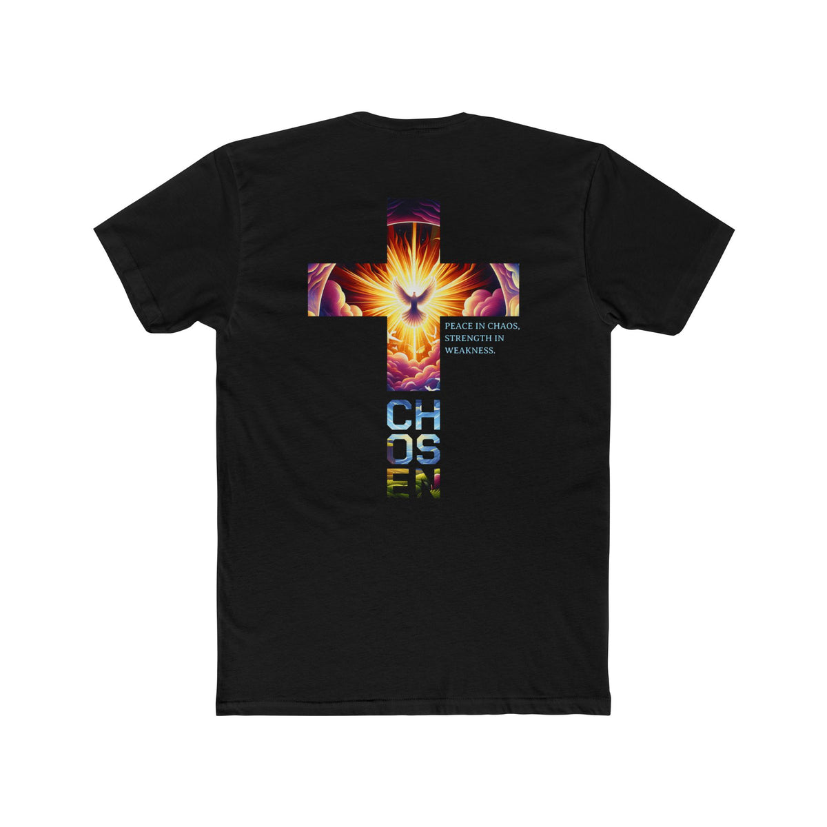 Chosen T-Shirt - Solid Black - back