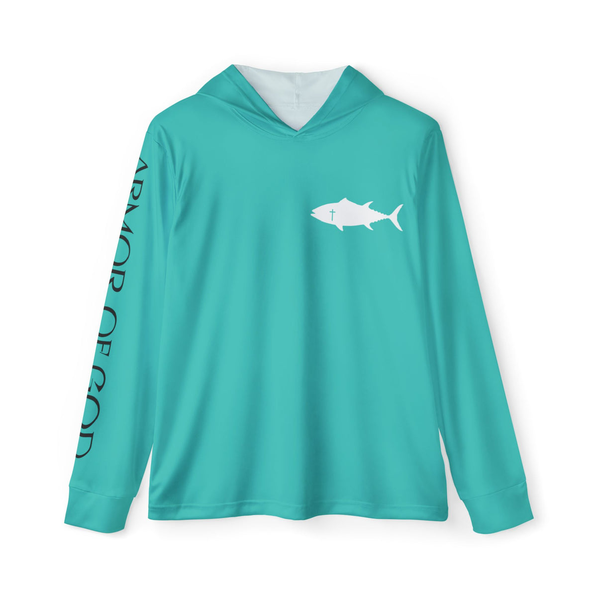 Do Not Conform Performance Hoodie - Teal - front