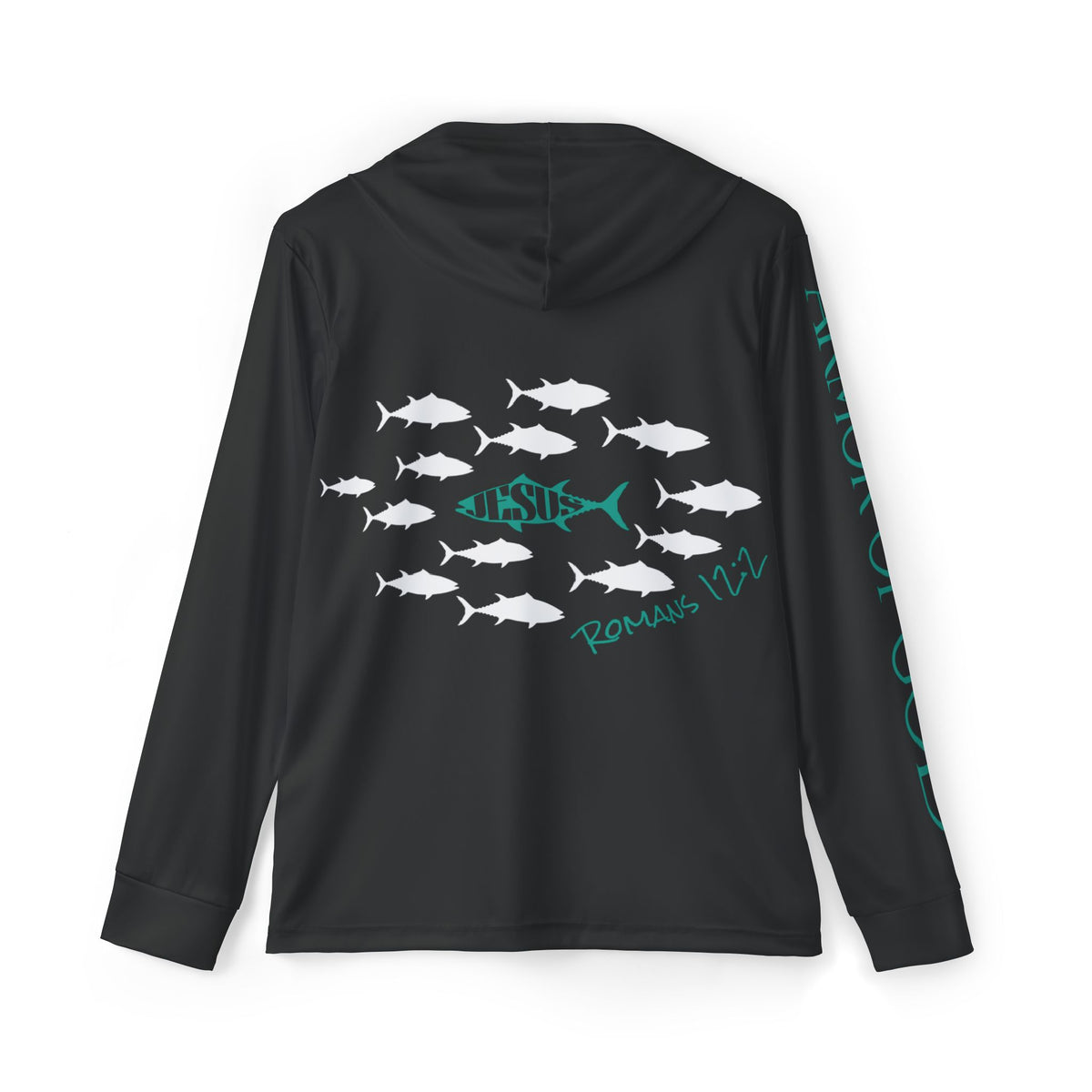 Do Not Conform Performance Hoodie - Black - back