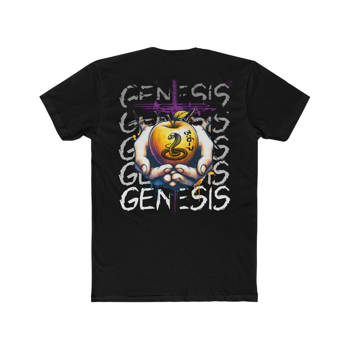 Fruit of Knowledge Christian graphic t-shirt in Black